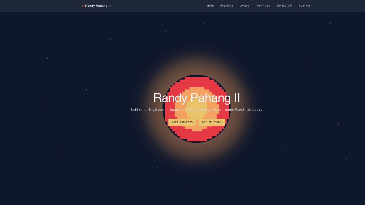 Portfolio example - creative design